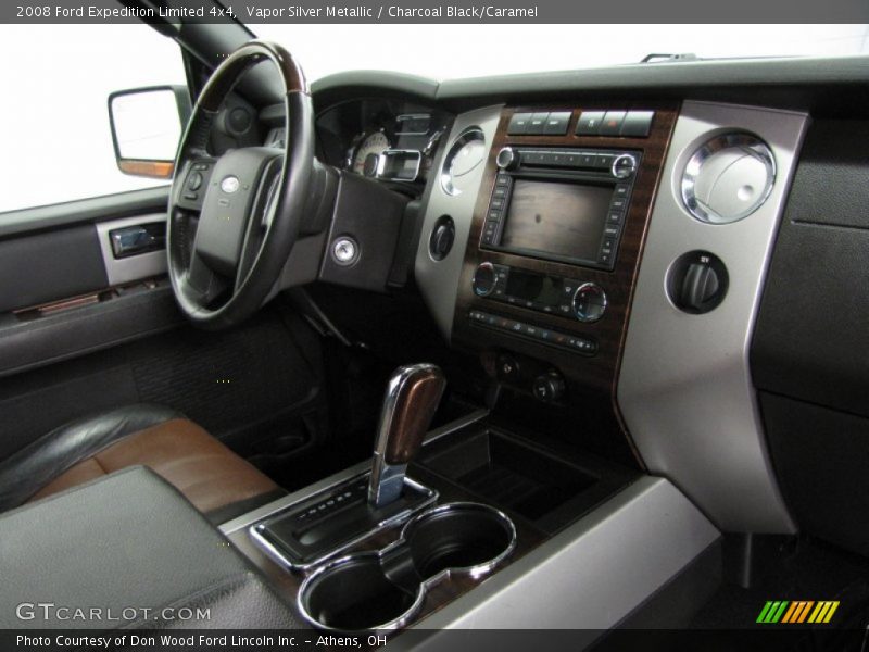 Vapor Silver Metallic / Charcoal Black/Caramel 2008 Ford Expedition Limited 4x4