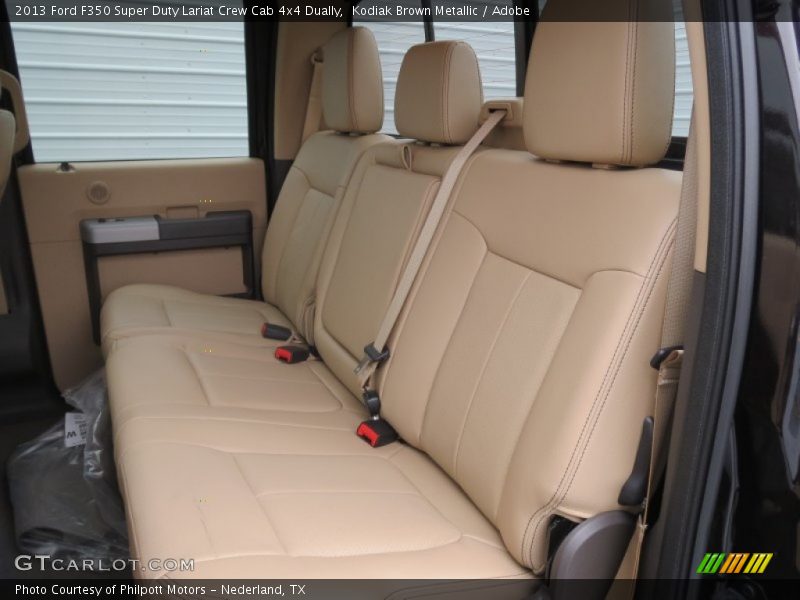 Kodiak Brown Metallic / Adobe 2013 Ford F350 Super Duty Lariat Crew Cab 4x4 Dually