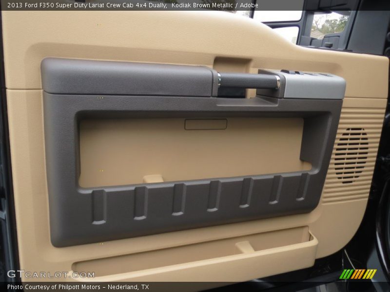 Kodiak Brown Metallic / Adobe 2013 Ford F350 Super Duty Lariat Crew Cab 4x4 Dually