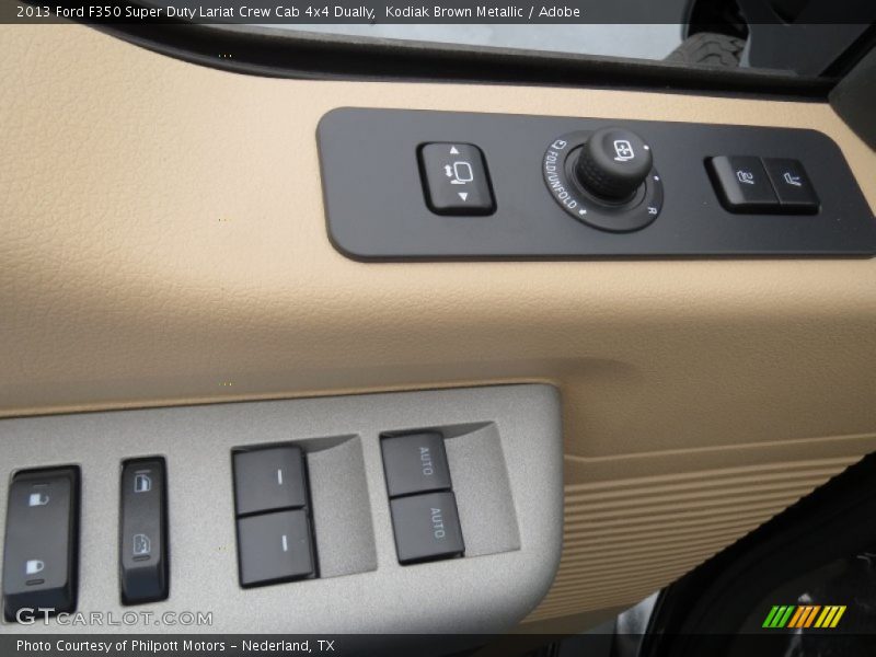 Kodiak Brown Metallic / Adobe 2013 Ford F350 Super Duty Lariat Crew Cab 4x4 Dually