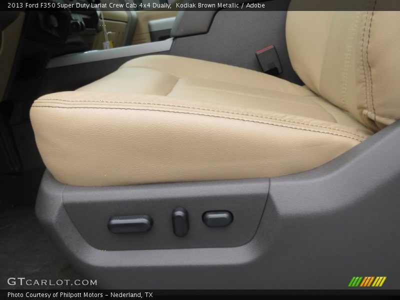 Kodiak Brown Metallic / Adobe 2013 Ford F350 Super Duty Lariat Crew Cab 4x4 Dually
