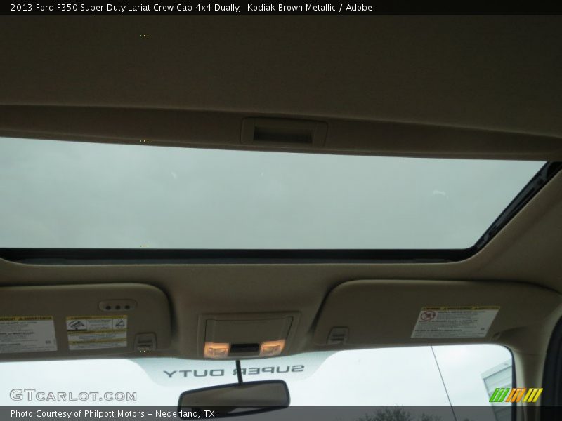 Kodiak Brown Metallic / Adobe 2013 Ford F350 Super Duty Lariat Crew Cab 4x4 Dually