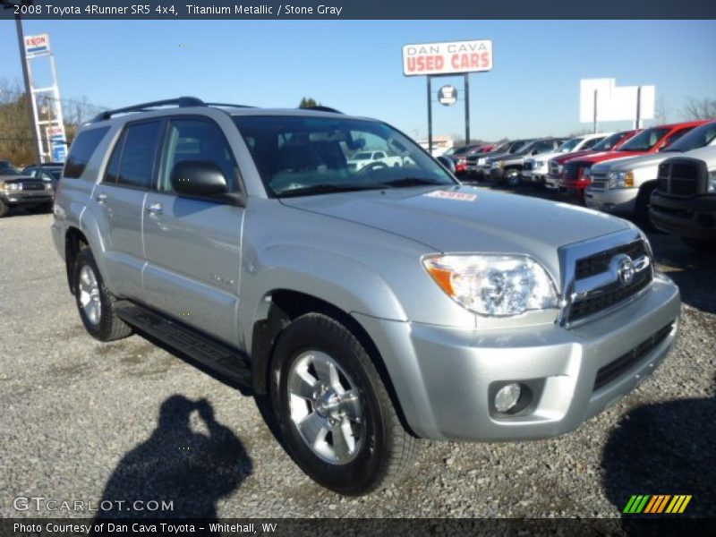 Titanium Metallic / Stone Gray 2008 Toyota 4Runner SR5 4x4