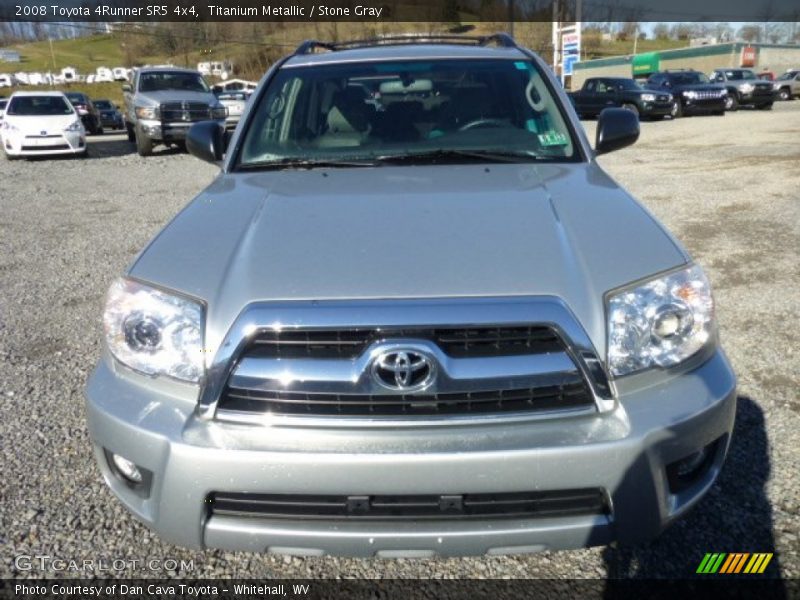 Titanium Metallic / Stone Gray 2008 Toyota 4Runner SR5 4x4