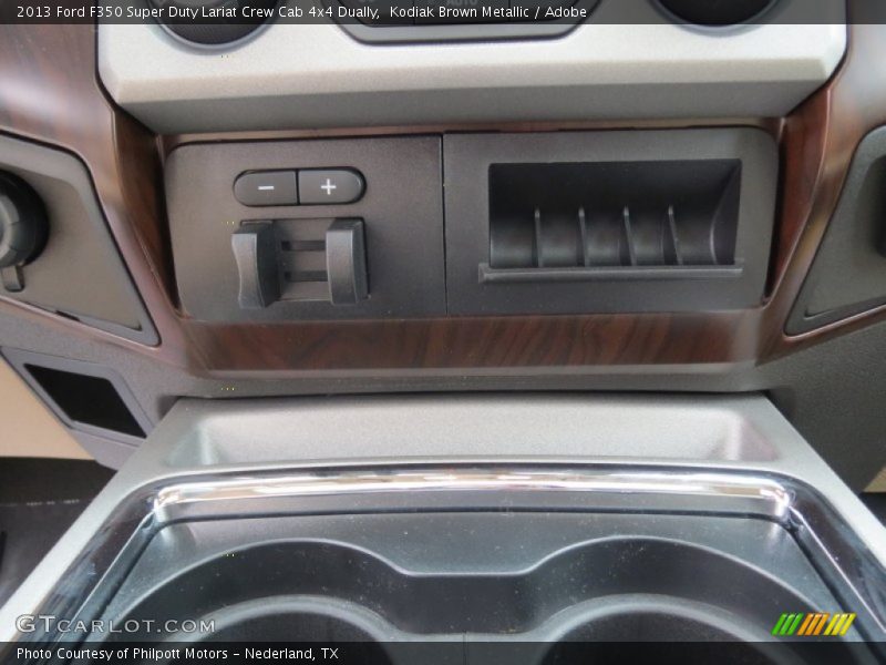 Kodiak Brown Metallic / Adobe 2013 Ford F350 Super Duty Lariat Crew Cab 4x4 Dually