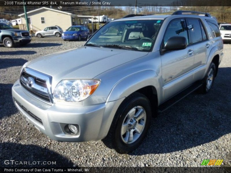 Titanium Metallic / Stone Gray 2008 Toyota 4Runner SR5 4x4