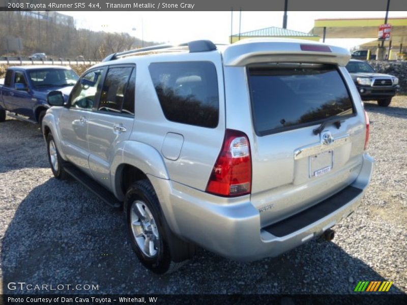 Titanium Metallic / Stone Gray 2008 Toyota 4Runner SR5 4x4