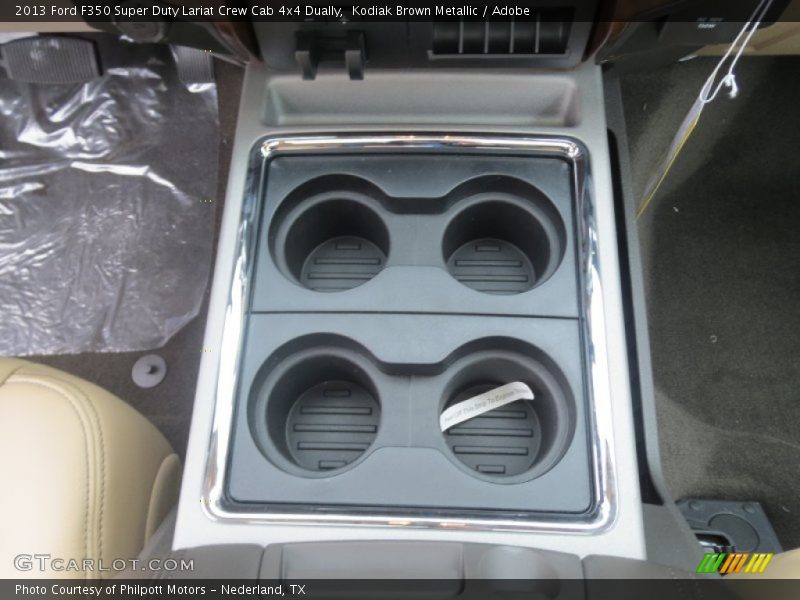 Kodiak Brown Metallic / Adobe 2013 Ford F350 Super Duty Lariat Crew Cab 4x4 Dually