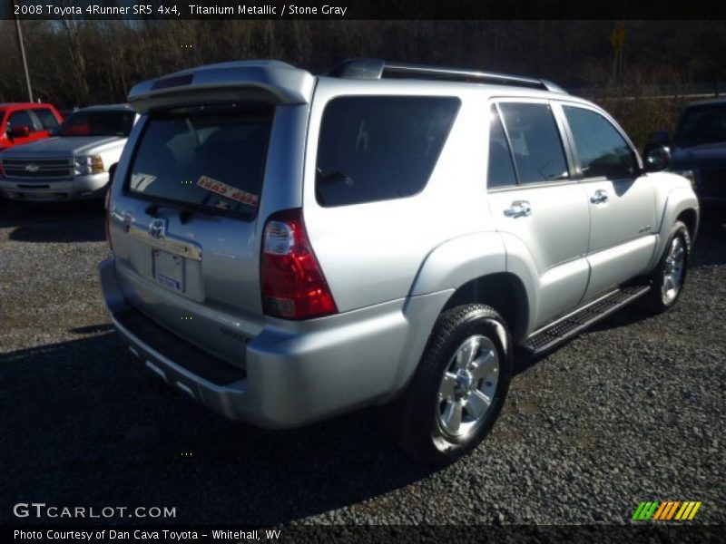 Titanium Metallic / Stone Gray 2008 Toyota 4Runner SR5 4x4