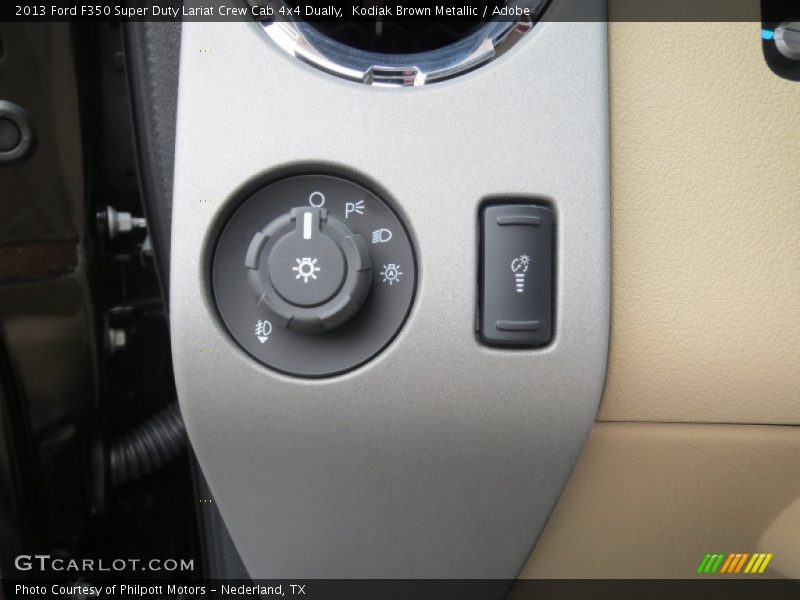 Kodiak Brown Metallic / Adobe 2013 Ford F350 Super Duty Lariat Crew Cab 4x4 Dually
