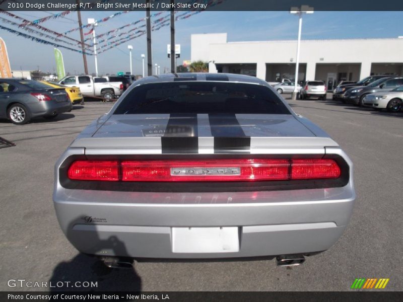 Bright Silver Metallic / Dark Slate Gray 2010 Dodge Challenger R/T