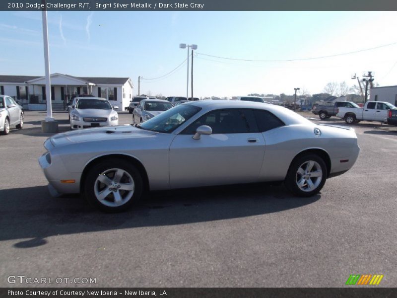 Bright Silver Metallic / Dark Slate Gray 2010 Dodge Challenger R/T