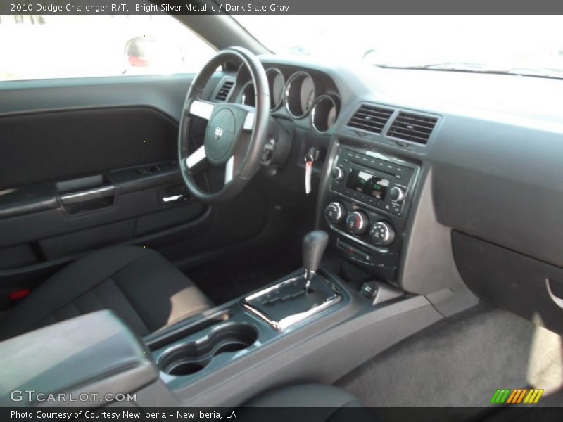 Bright Silver Metallic / Dark Slate Gray 2010 Dodge Challenger R/T