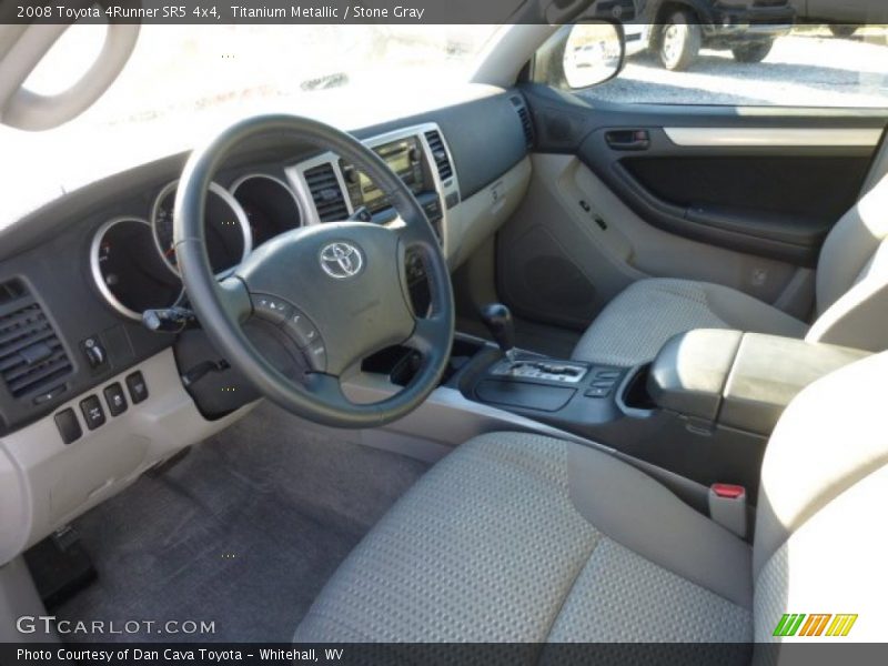 Titanium Metallic / Stone Gray 2008 Toyota 4Runner SR5 4x4
