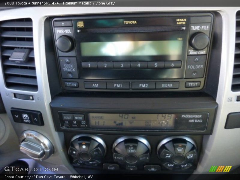 Titanium Metallic / Stone Gray 2008 Toyota 4Runner SR5 4x4