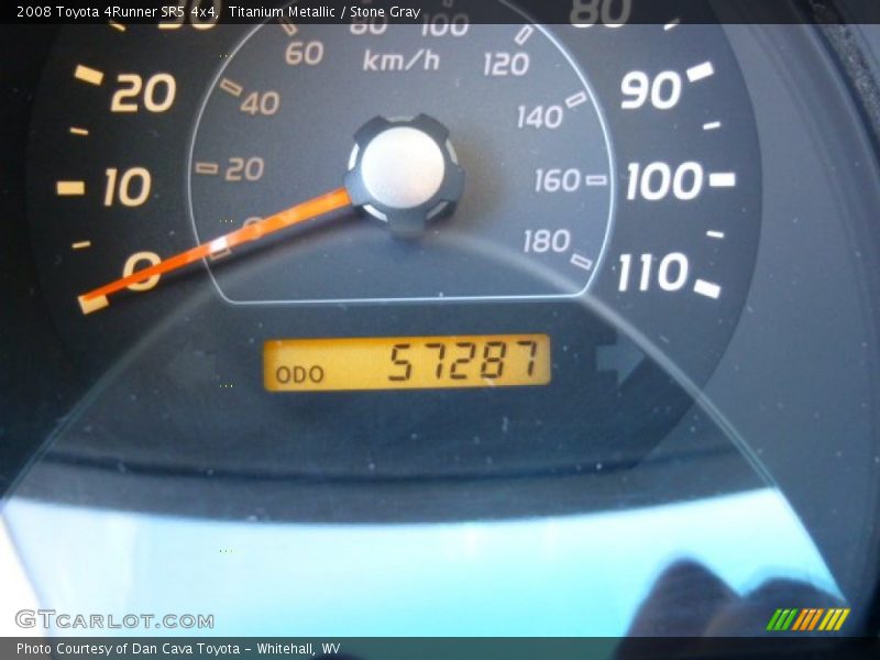 Titanium Metallic / Stone Gray 2008 Toyota 4Runner SR5 4x4