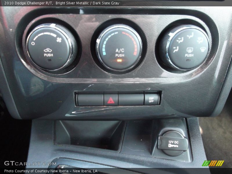 Bright Silver Metallic / Dark Slate Gray 2010 Dodge Challenger R/T