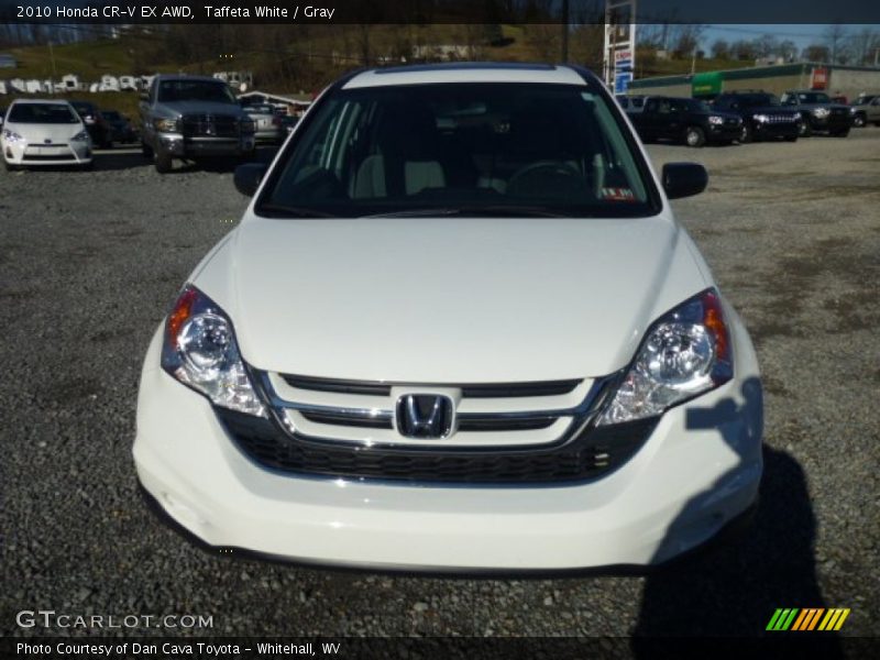 Taffeta White / Gray 2010 Honda CR-V EX AWD