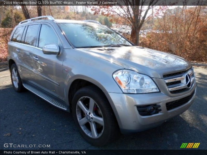Pewter Metallic / Cashmere 2009 Mercedes-Benz GL 320 BlueTEC 4Matic