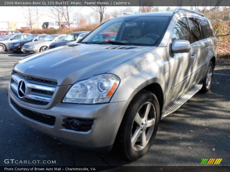 Pewter Metallic / Cashmere 2009 Mercedes-Benz GL 320 BlueTEC 4Matic