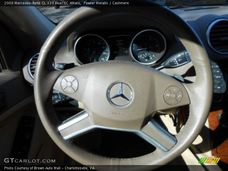 Pewter Metallic / Cashmere 2009 Mercedes-Benz GL 320 BlueTEC 4Matic