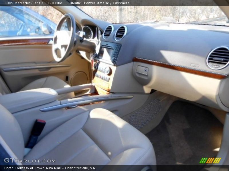 Pewter Metallic / Cashmere 2009 Mercedes-Benz GL 320 BlueTEC 4Matic