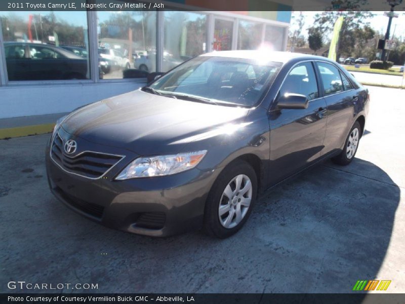 Magnetic Gray Metallic / Ash 2011 Toyota Camry LE