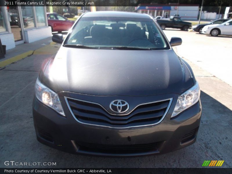 Magnetic Gray Metallic / Ash 2011 Toyota Camry LE