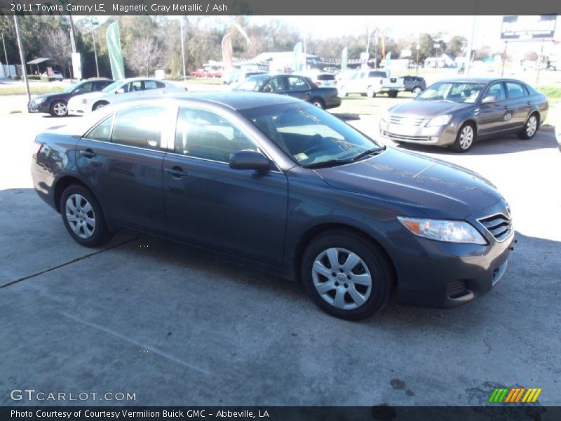 Magnetic Gray Metallic / Ash 2011 Toyota Camry LE