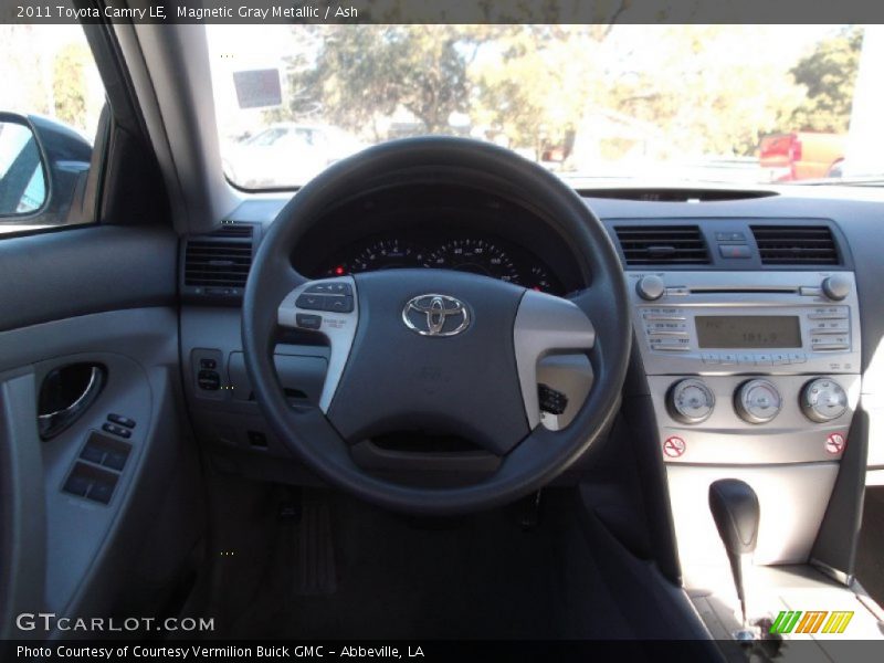 Magnetic Gray Metallic / Ash 2011 Toyota Camry LE