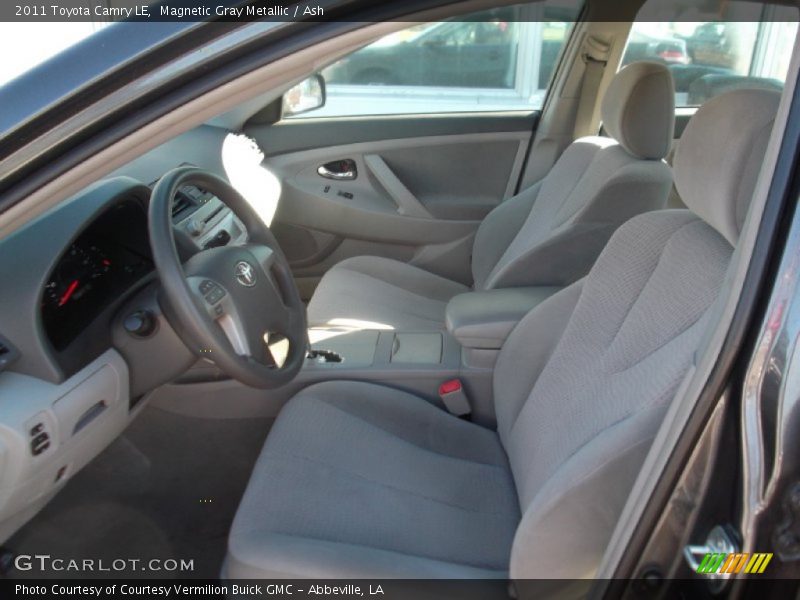 Magnetic Gray Metallic / Ash 2011 Toyota Camry LE