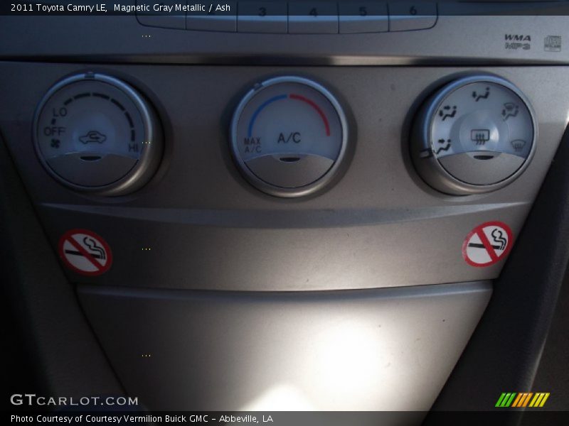 Magnetic Gray Metallic / Ash 2011 Toyota Camry LE