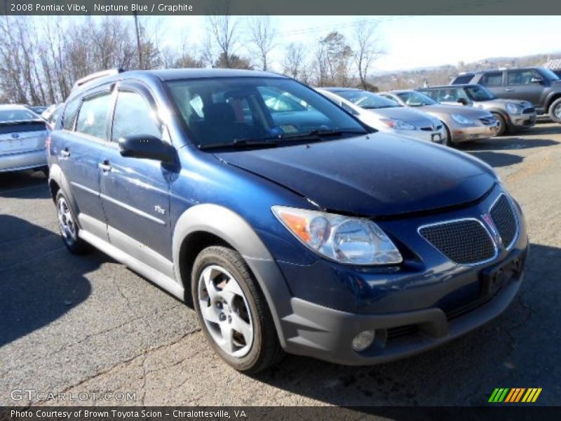 Neptune Blue / Graphite 2008 Pontiac Vibe