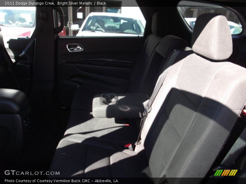 Bright Silver Metallic / Black 2011 Dodge Durango Crew