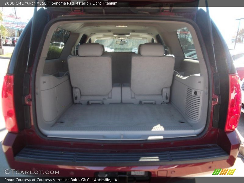 Sonoma Red Metallic / Light Titanium 2008 GMC Yukon XL SLT