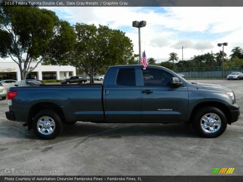 Slate Gray Metallic / Graphite Gray 2010 Toyota Tundra Double Cab