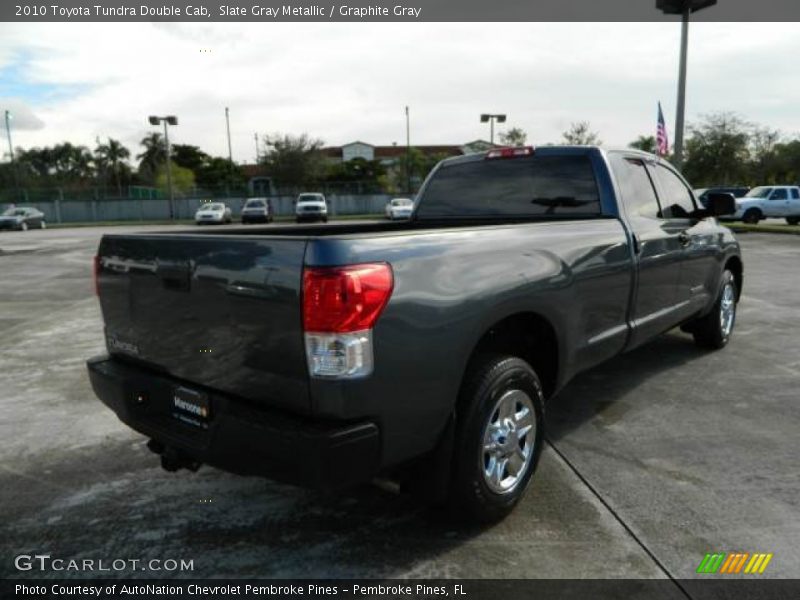 Slate Gray Metallic / Graphite Gray 2010 Toyota Tundra Double Cab