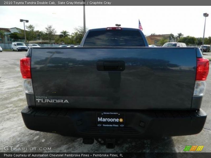 Slate Gray Metallic / Graphite Gray 2010 Toyota Tundra Double Cab