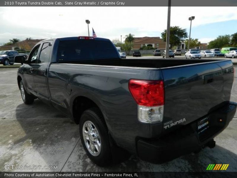 Slate Gray Metallic / Graphite Gray 2010 Toyota Tundra Double Cab