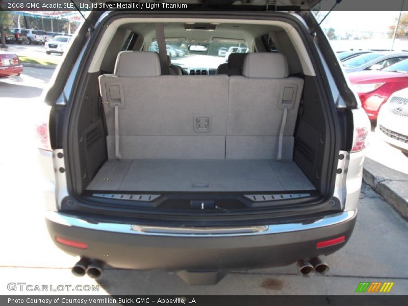 Liquid Silver Metallic / Light Titanium 2008 GMC Acadia SLE