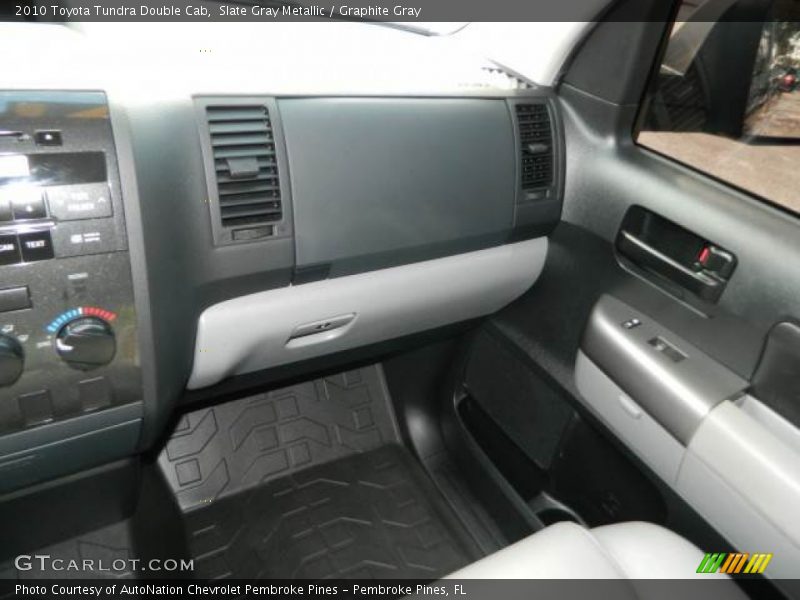 Slate Gray Metallic / Graphite Gray 2010 Toyota Tundra Double Cab