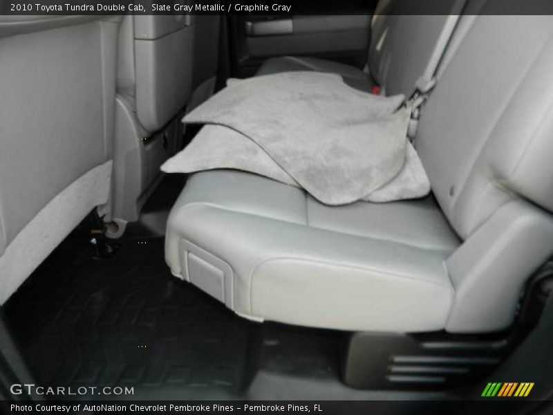 Slate Gray Metallic / Graphite Gray 2010 Toyota Tundra Double Cab