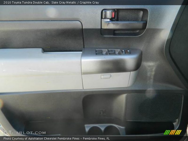 Slate Gray Metallic / Graphite Gray 2010 Toyota Tundra Double Cab