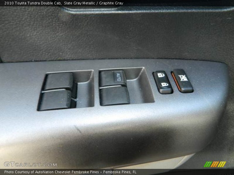 Slate Gray Metallic / Graphite Gray 2010 Toyota Tundra Double Cab