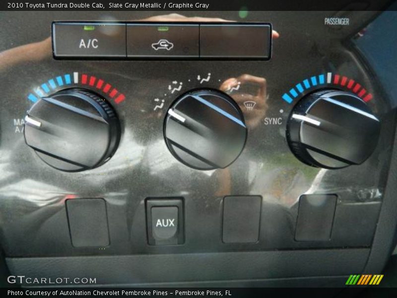 Slate Gray Metallic / Graphite Gray 2010 Toyota Tundra Double Cab