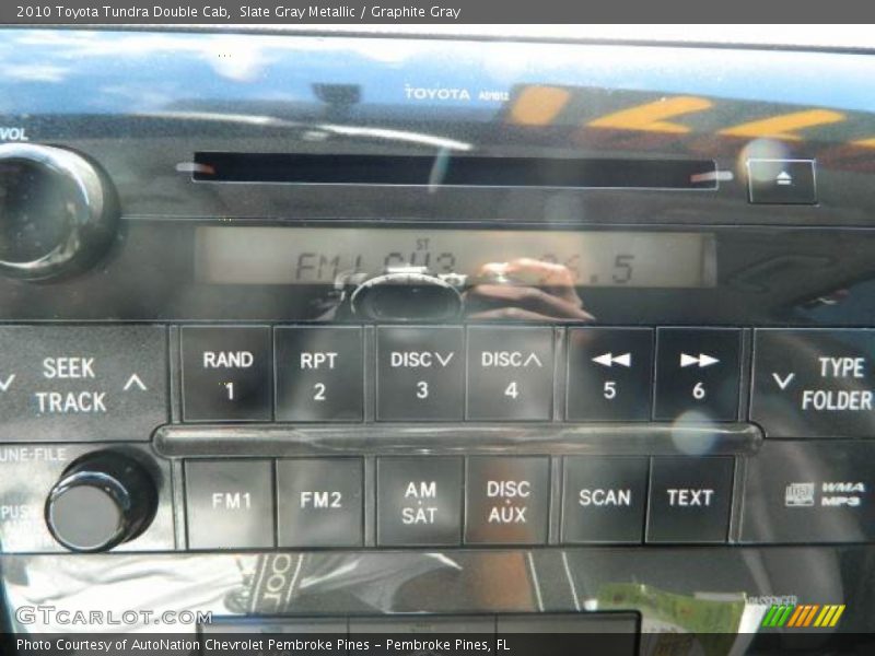Slate Gray Metallic / Graphite Gray 2010 Toyota Tundra Double Cab