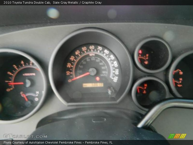Slate Gray Metallic / Graphite Gray 2010 Toyota Tundra Double Cab