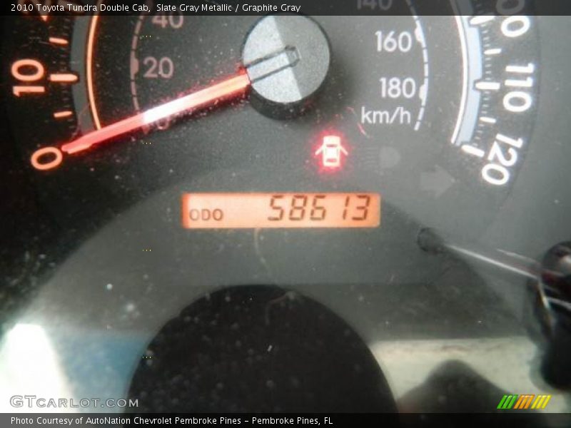 Slate Gray Metallic / Graphite Gray 2010 Toyota Tundra Double Cab