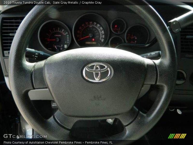 Slate Gray Metallic / Graphite Gray 2010 Toyota Tundra Double Cab