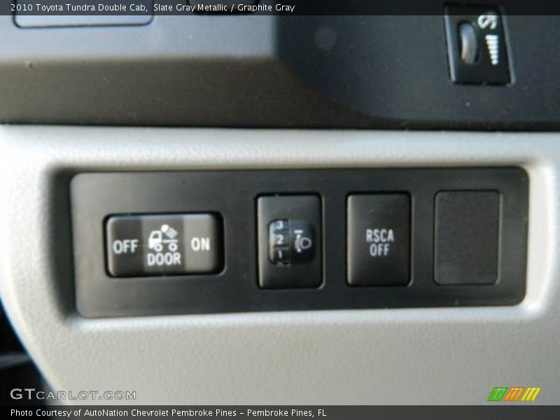 Slate Gray Metallic / Graphite Gray 2010 Toyota Tundra Double Cab